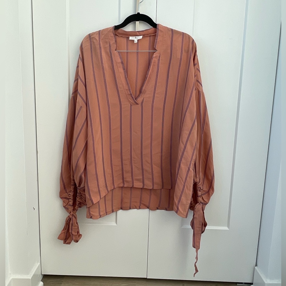 LOU & GREY - Long Sleeve Blouse (Size Small)